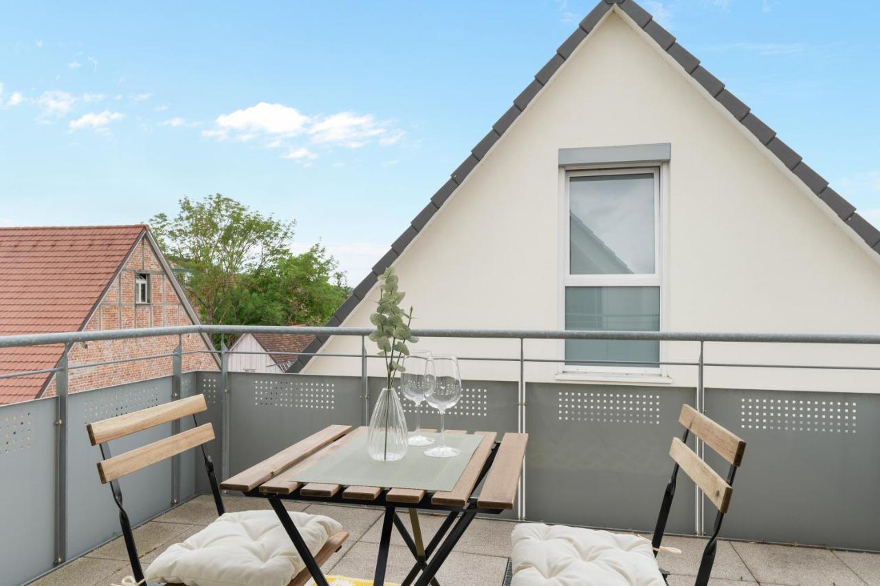 ליינפלדן-אכטרדינגן Design-Apartment - Kueche - Balkon - Tiefgarage מראה חיצוני תמונה